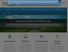 Tablet Screenshot of greensofttech.com