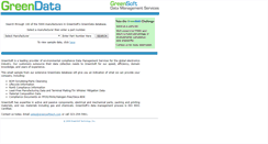Desktop Screenshot of data.greensofttech.com