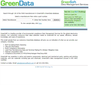 Tablet Screenshot of data.greensofttech.com